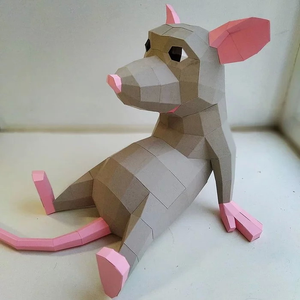 老鼠纸模型